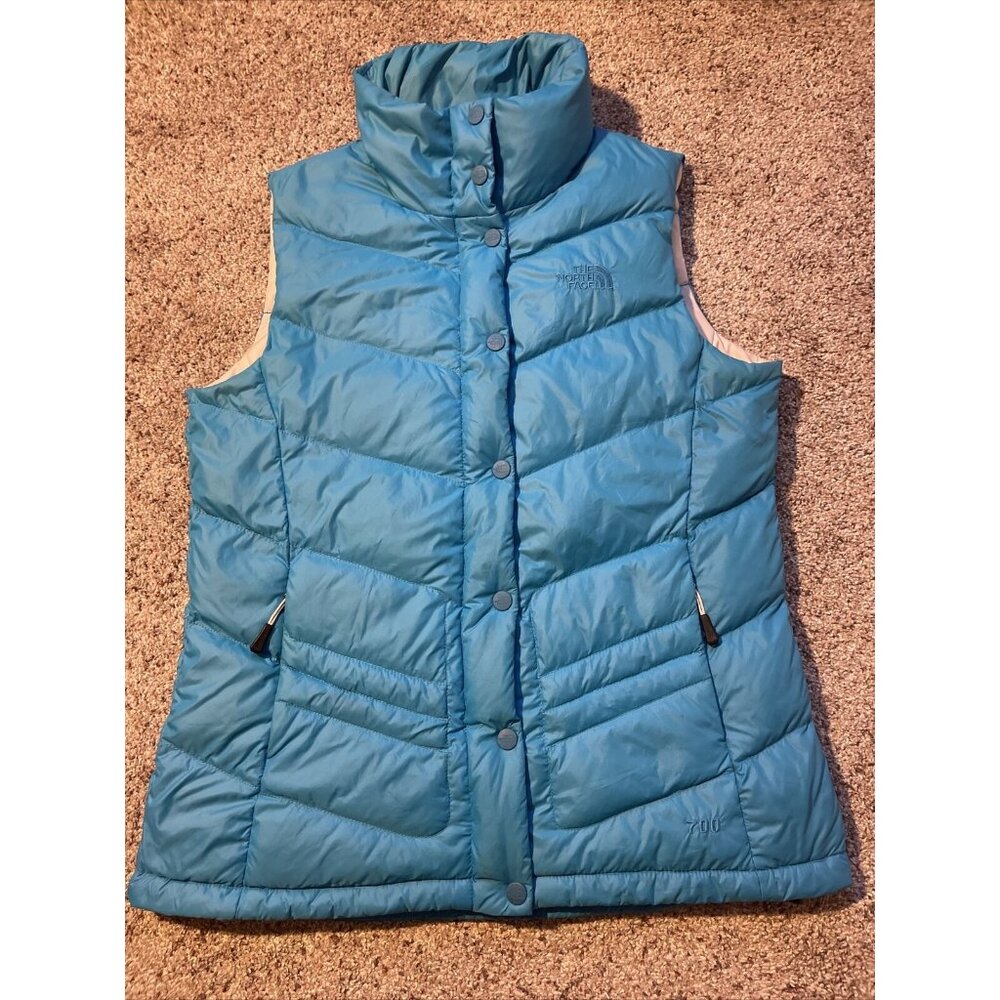 Womens Medium The North Face Nuptse 700 Puffer Goose Down Insulated Puffer Vest